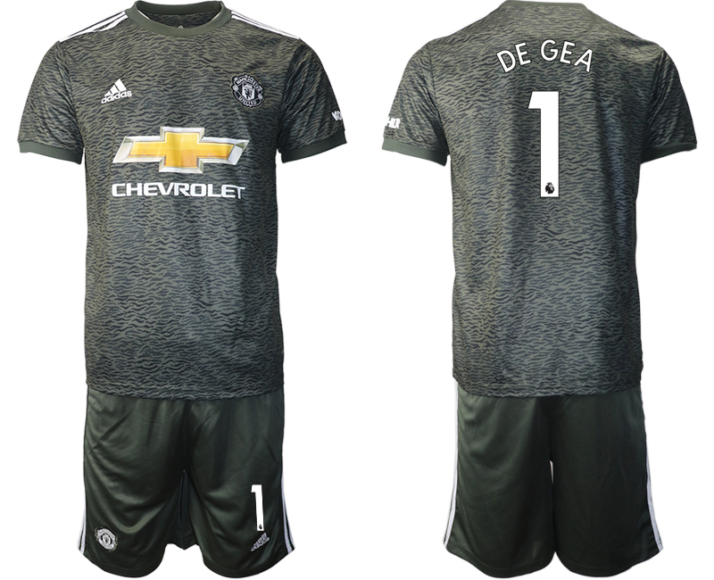 Men 2020-2021 club Manchester United away #1 black Soccer Jerseys->manchester united jersey->Soccer Club Jersey